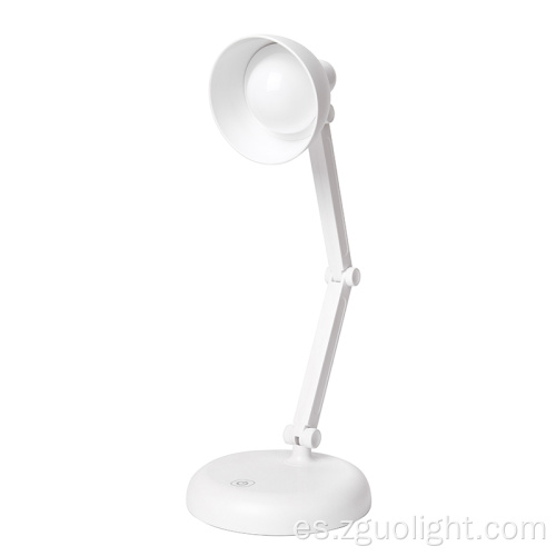 Lámpara de escritorio de la protección del ojo táctil plegable
